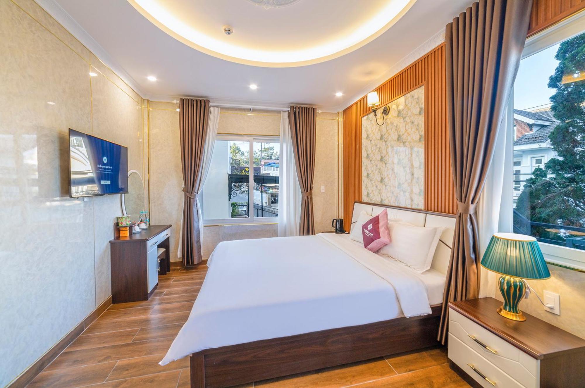 Savio Hotel Trieu Viet Vuong Đà Lạt Exterior foto